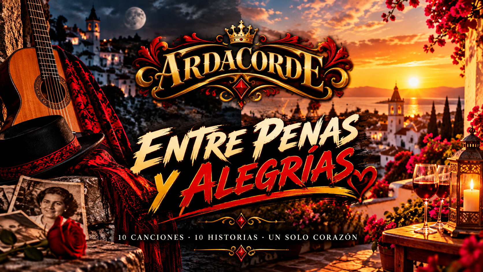 Portada de Entre penas y alegrías